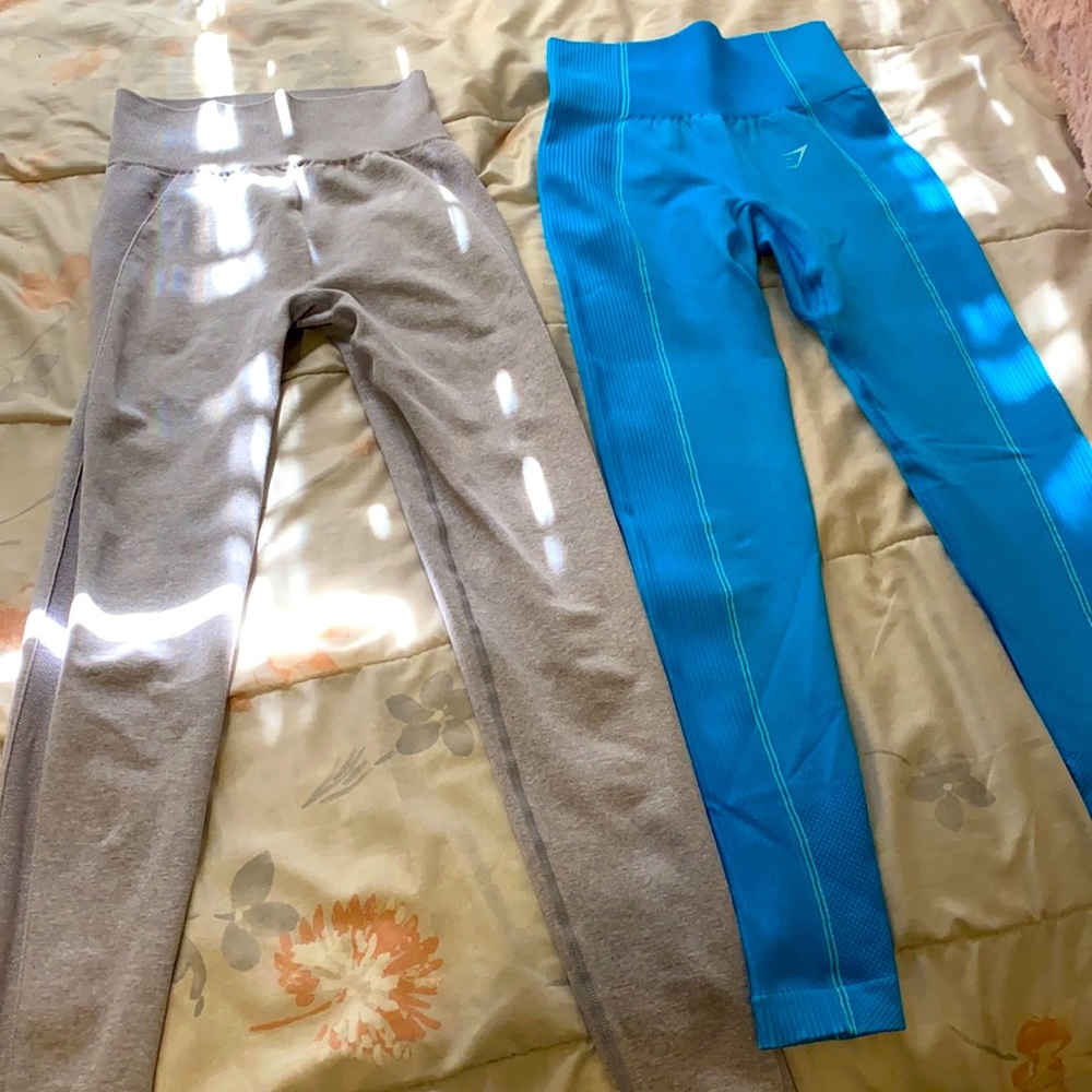 2 gym shark leggings